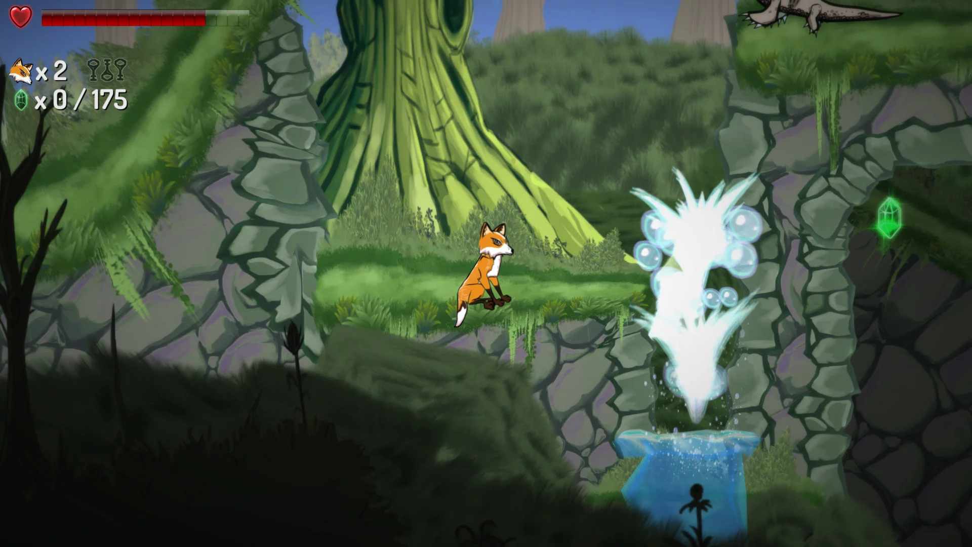 Изображение игры: Rynn's Adventure: Trouble in the Enchanted Forest