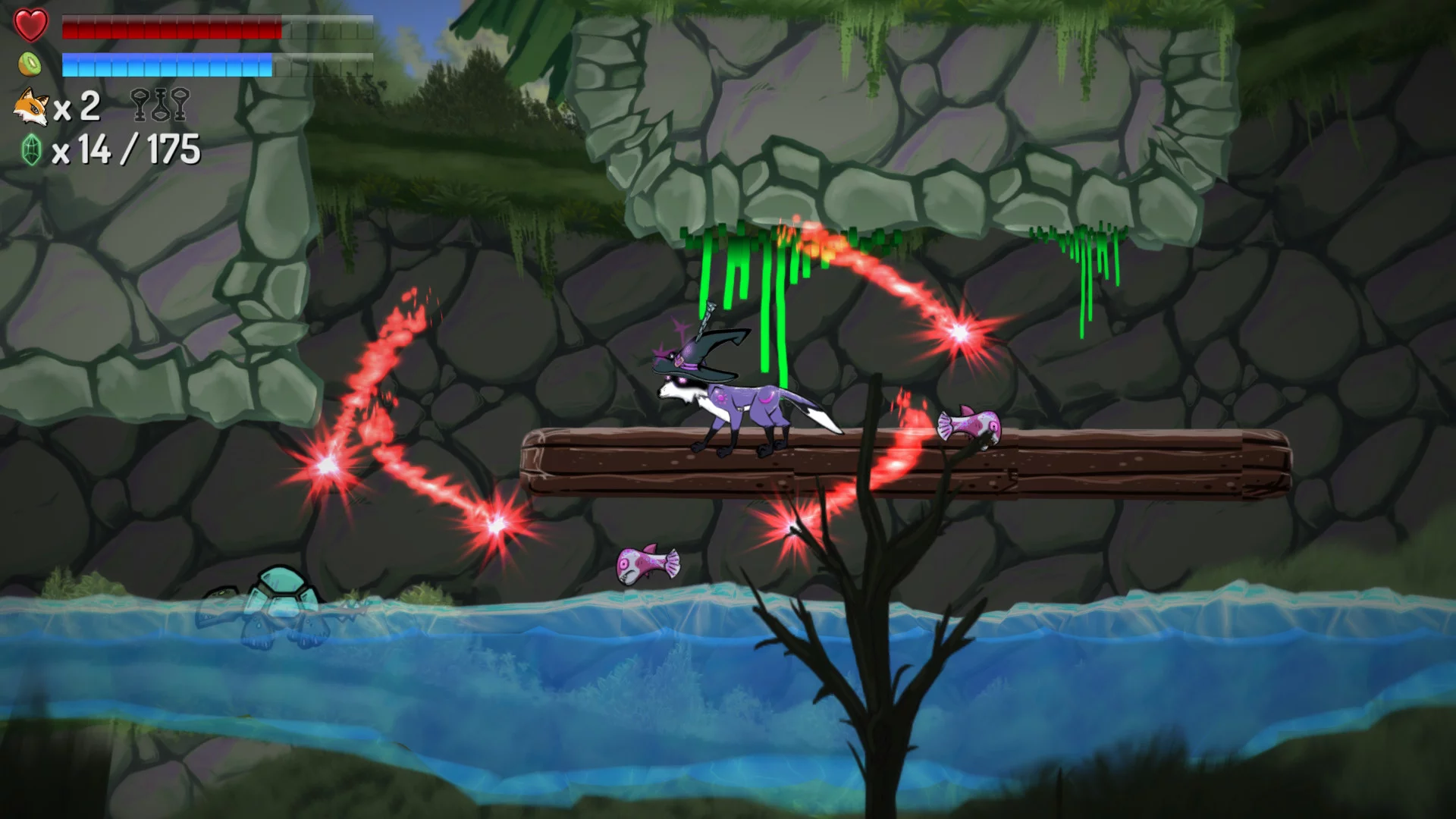 Изображение игры: Rynn's Adventure: Trouble in the Enchanted Forest