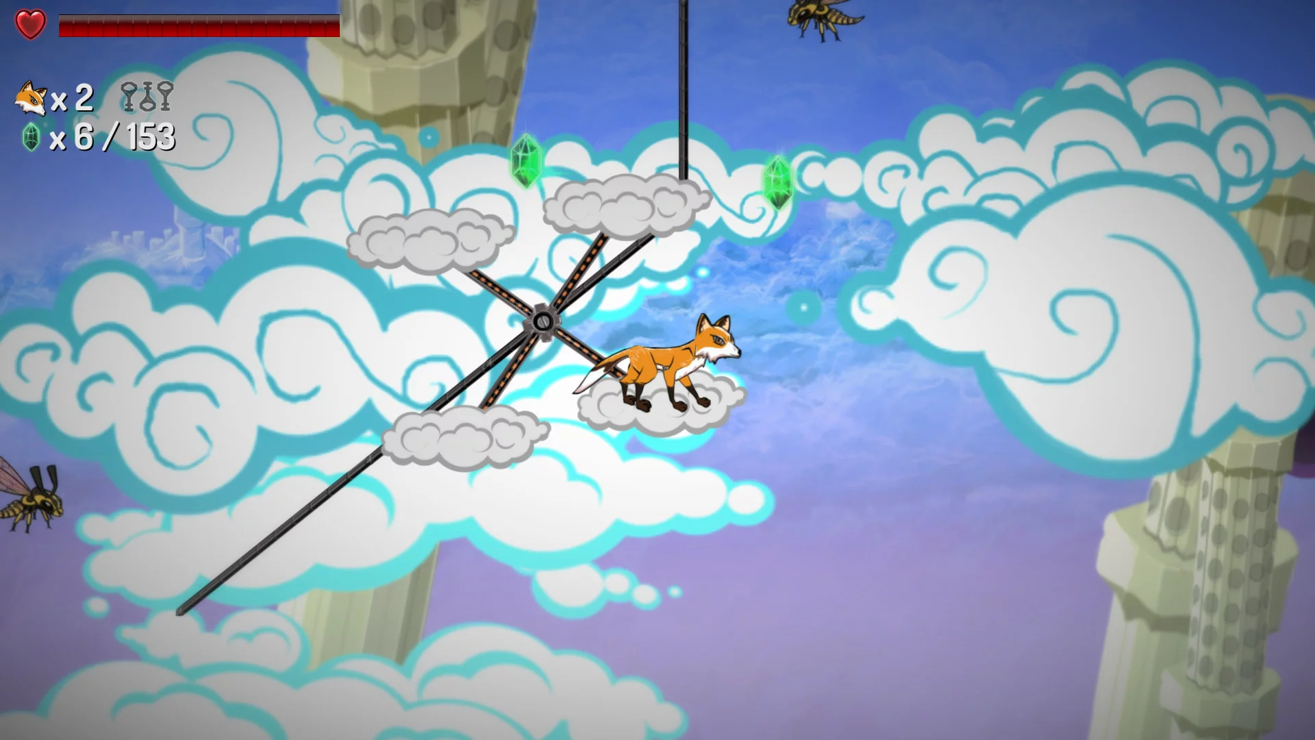 Изображение игры: Rynn's Adventure: Trouble in the Enchanted Forest