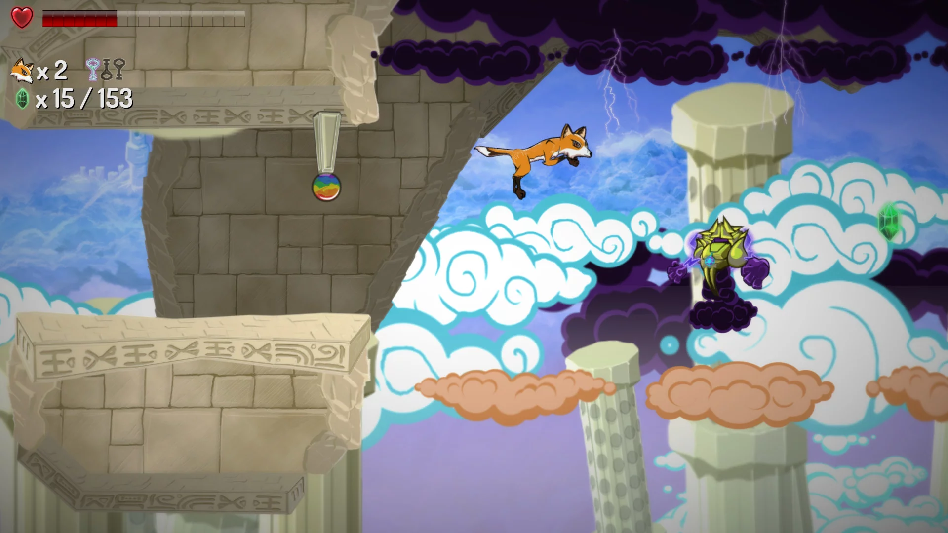 Изображение игры: Rynn's Adventure: Trouble in the Enchanted Forest