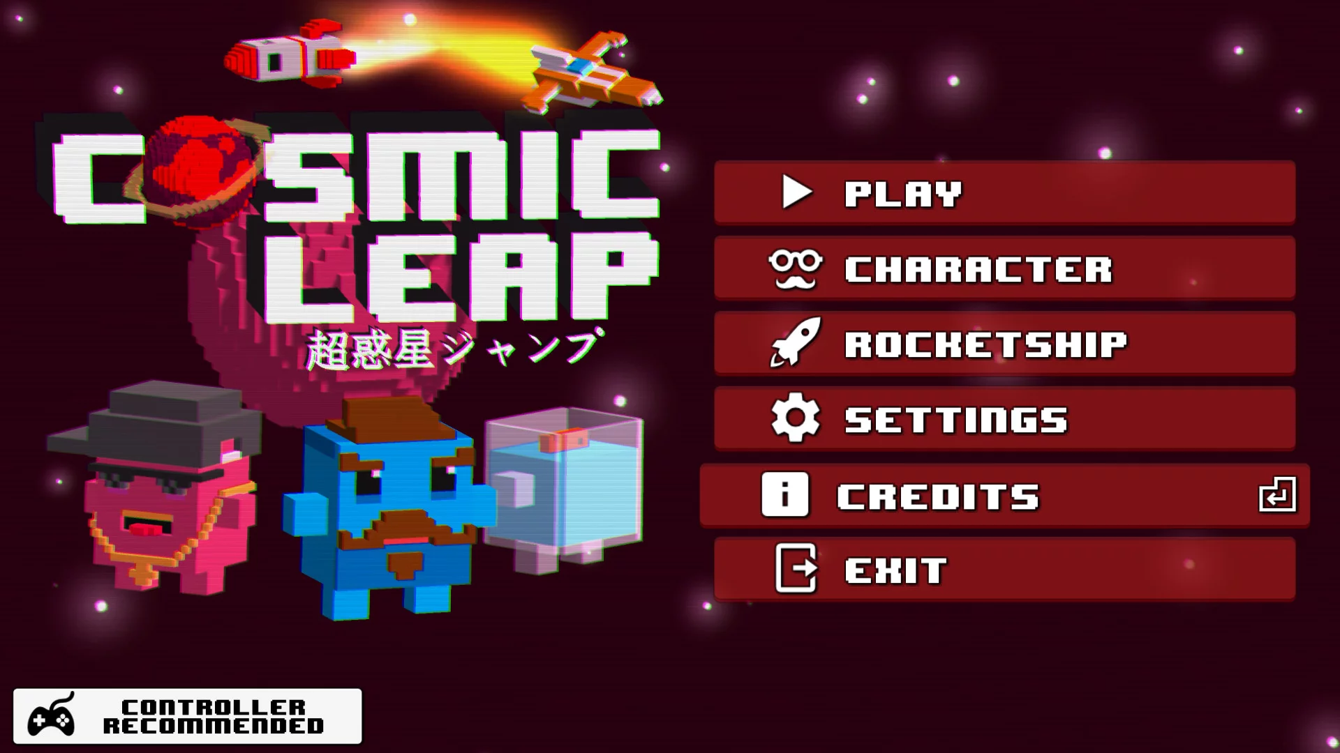 Изображение игры: Cosmic Leap