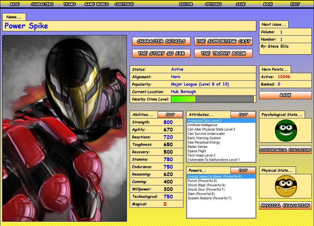 Изображение игры: Comic Book Hero: The Greatest Cape