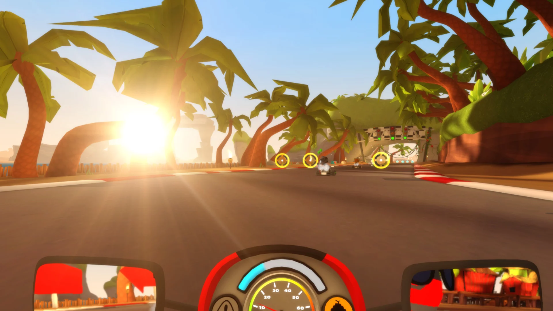 Изображение игры: VR Karts SteamVR