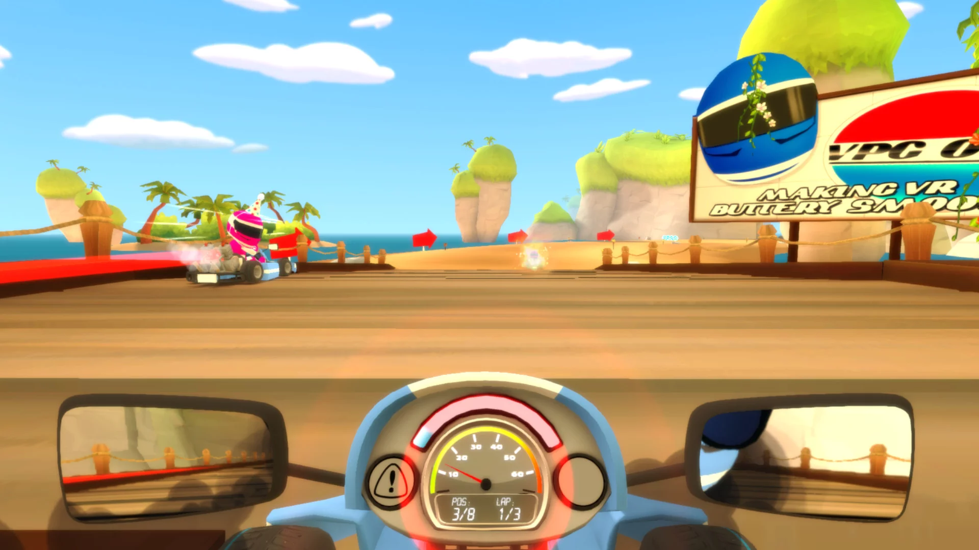 Изображение игры: VR Karts SteamVR