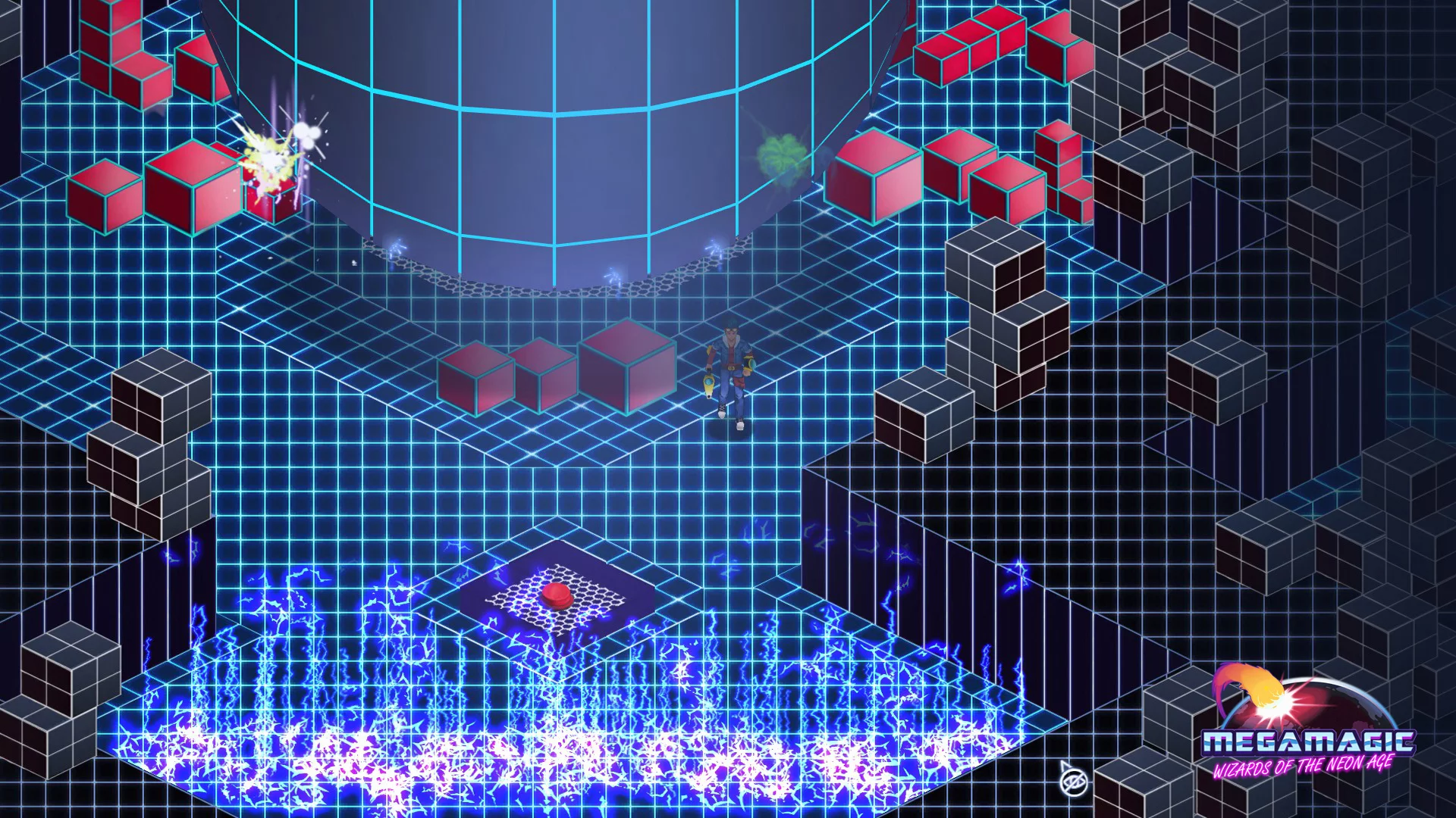 Изображение игры: Megamagic: Wizards of the Neon Age