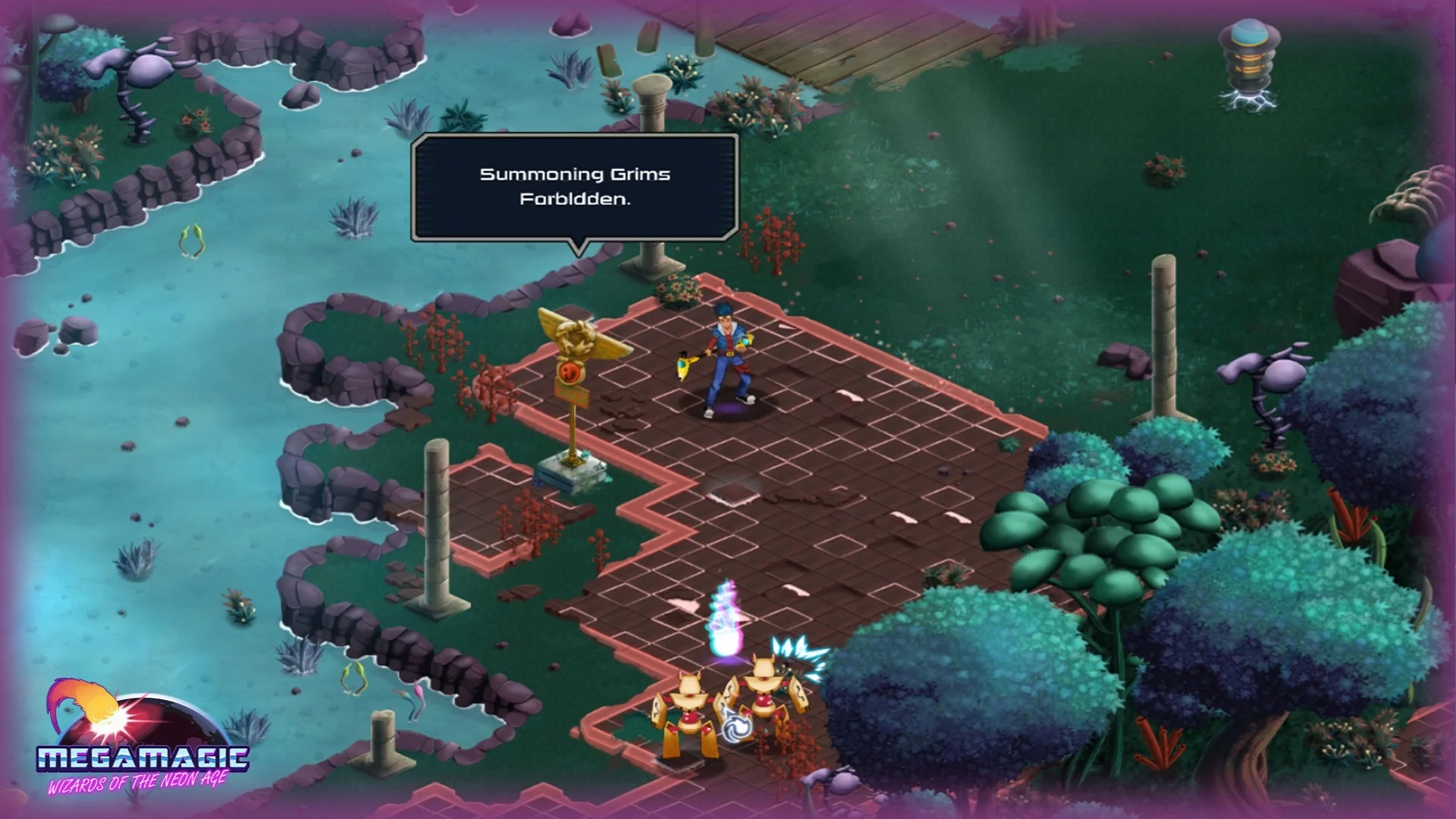 Изображение игры: Megamagic: Wizards of the Neon Age