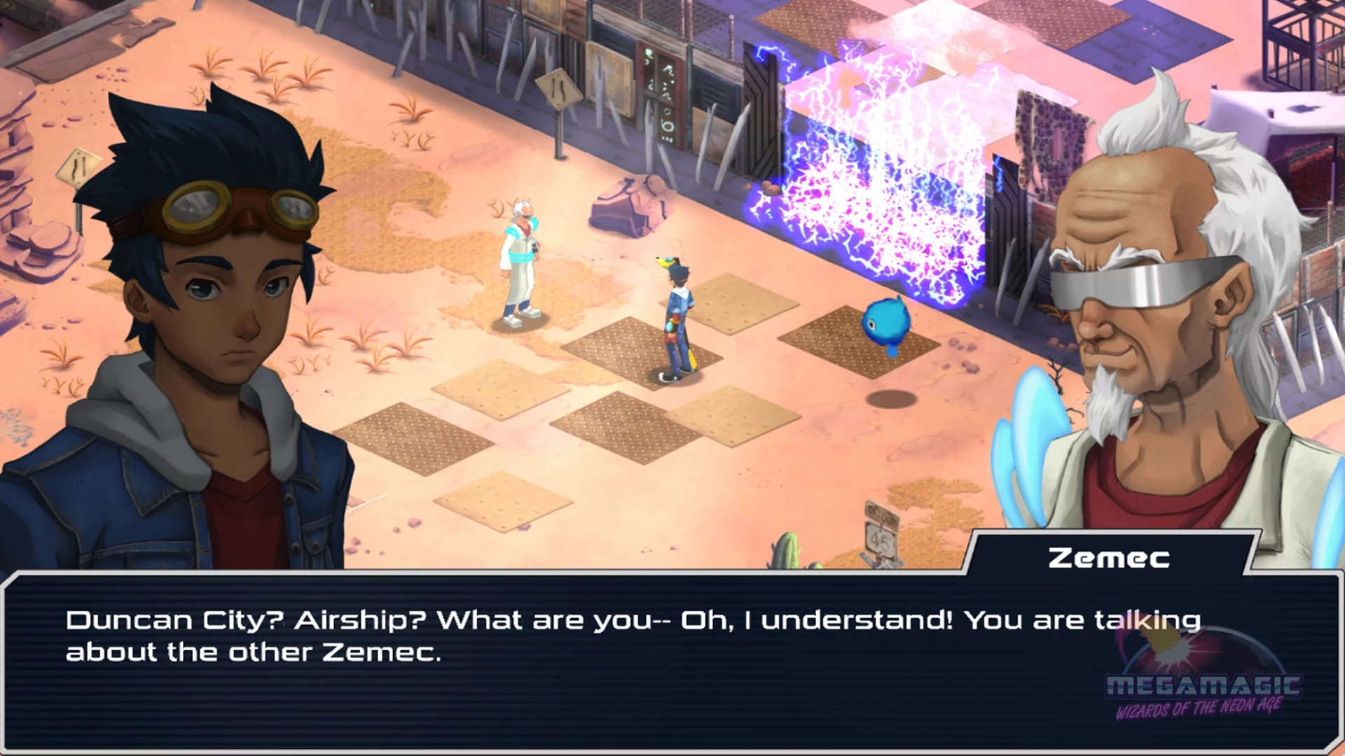 Изображение игры: Megamagic: Wizards of the Neon Age