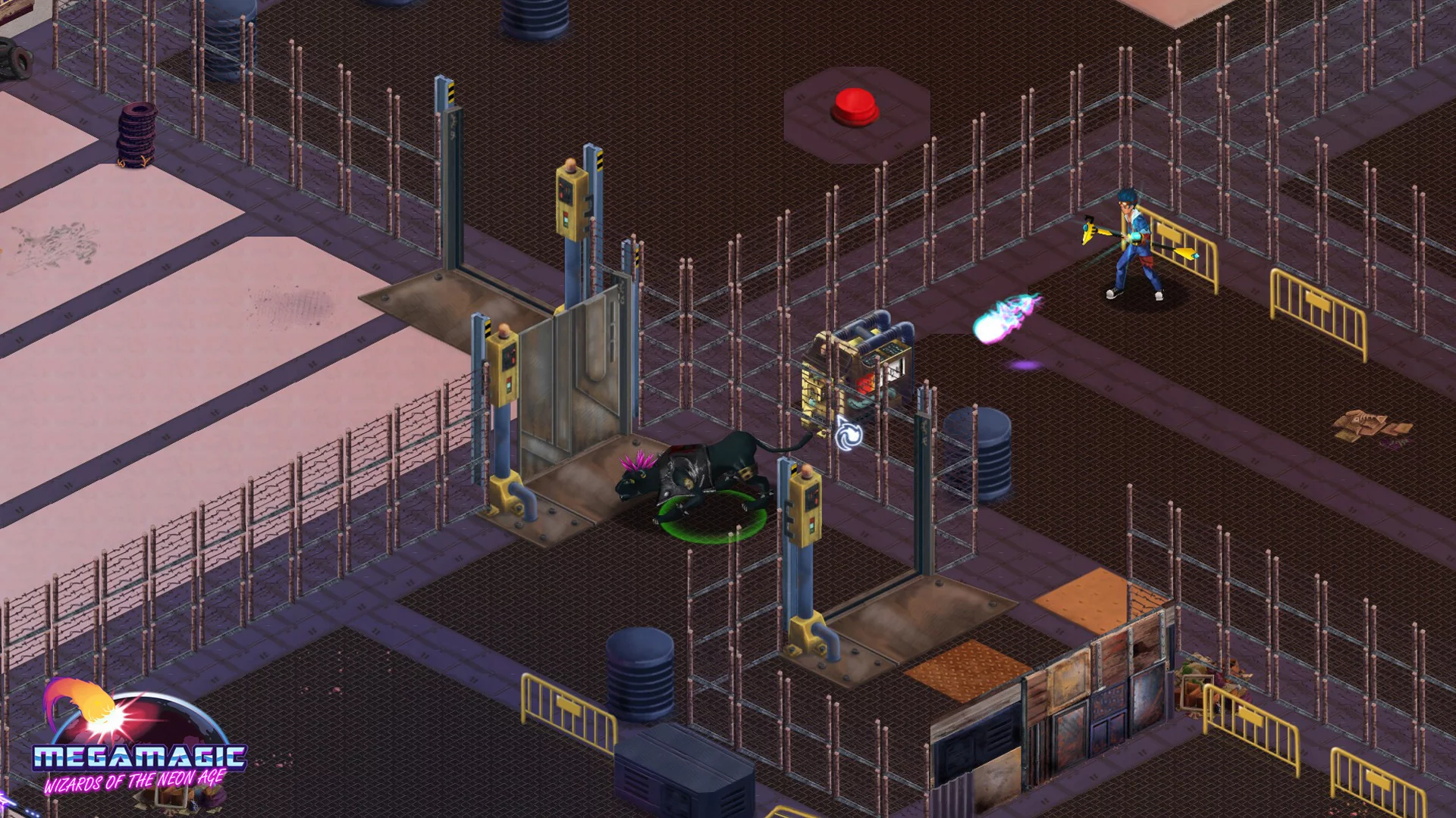 Изображение игры: Megamagic: Wizards of the Neon Age
