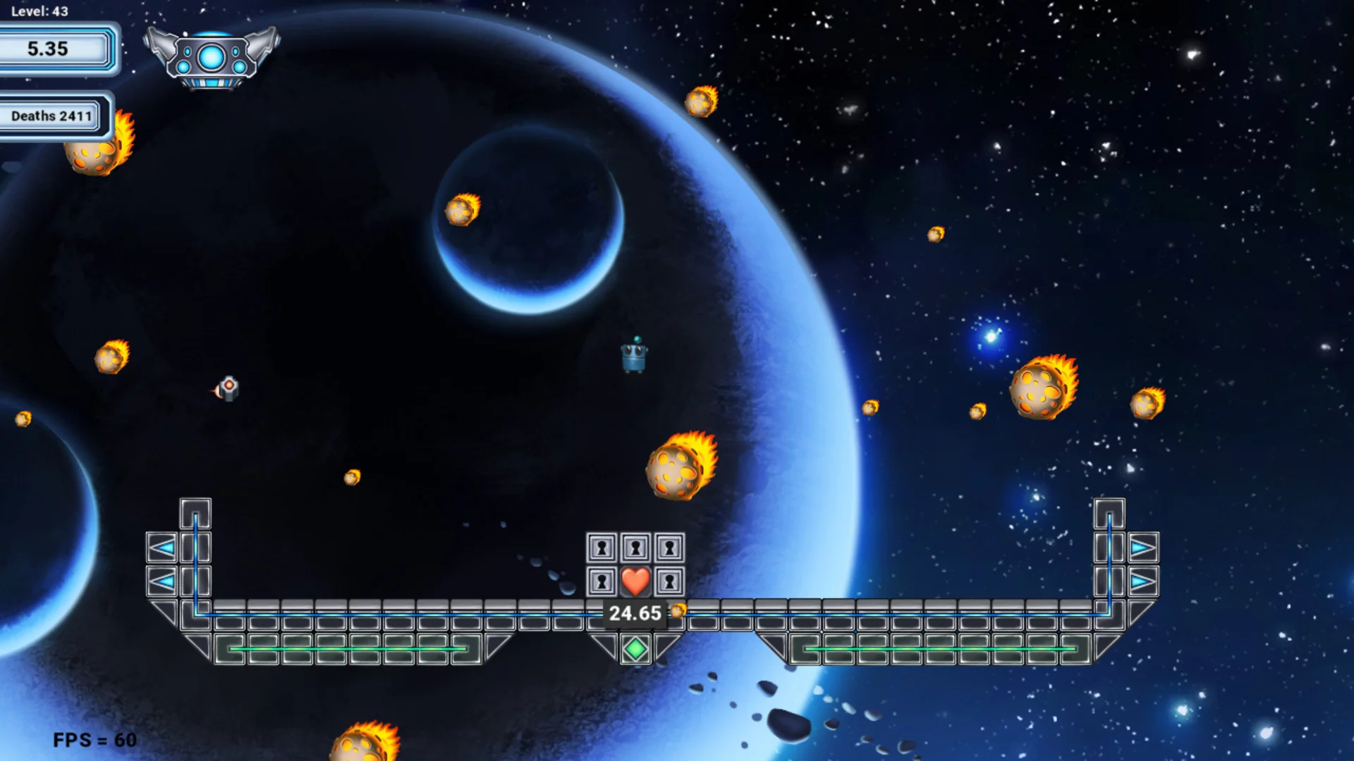 Изображение игры: Super Robot Jump Jump
