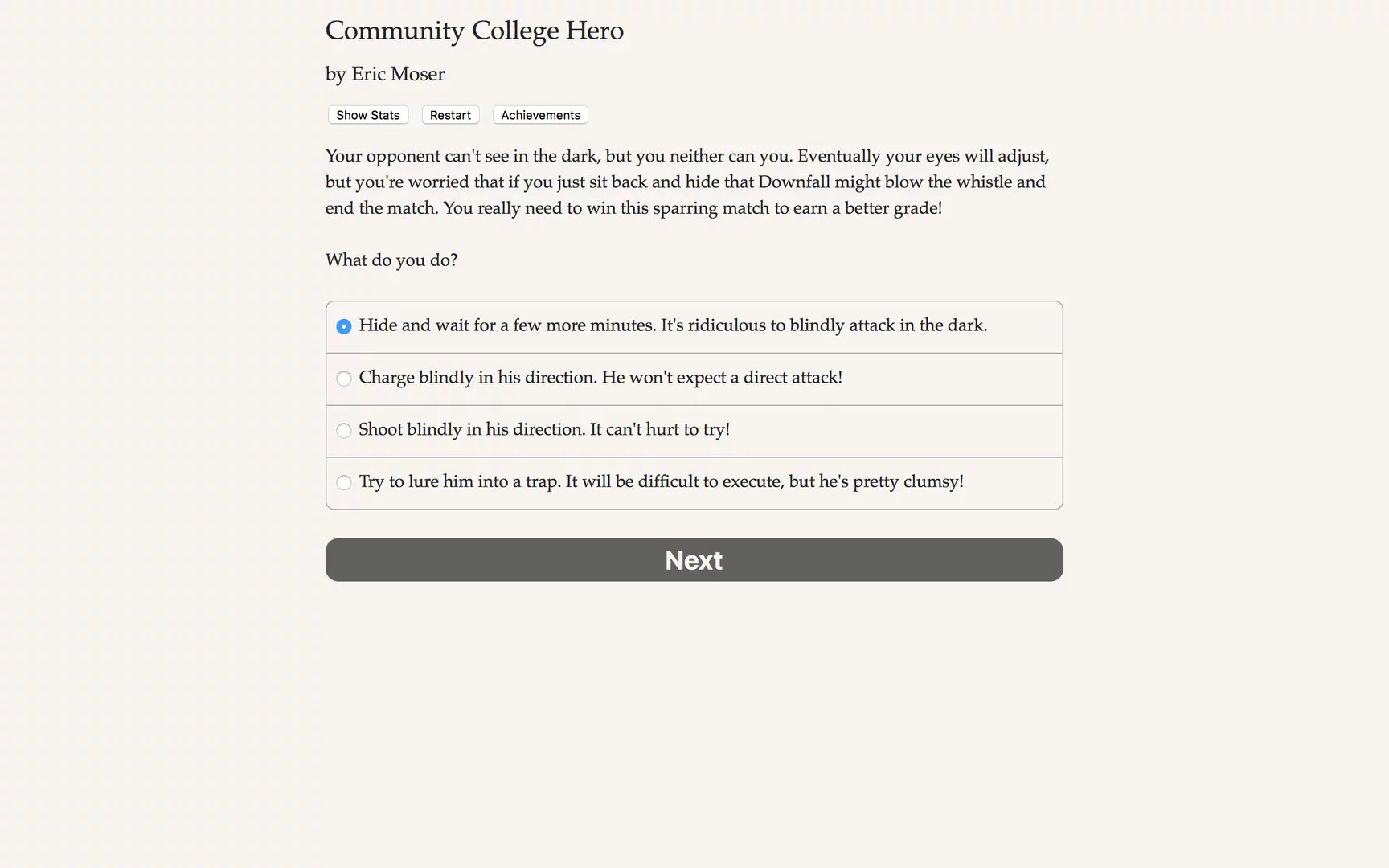 Изображение игры: Community College Hero: Trial by Fire