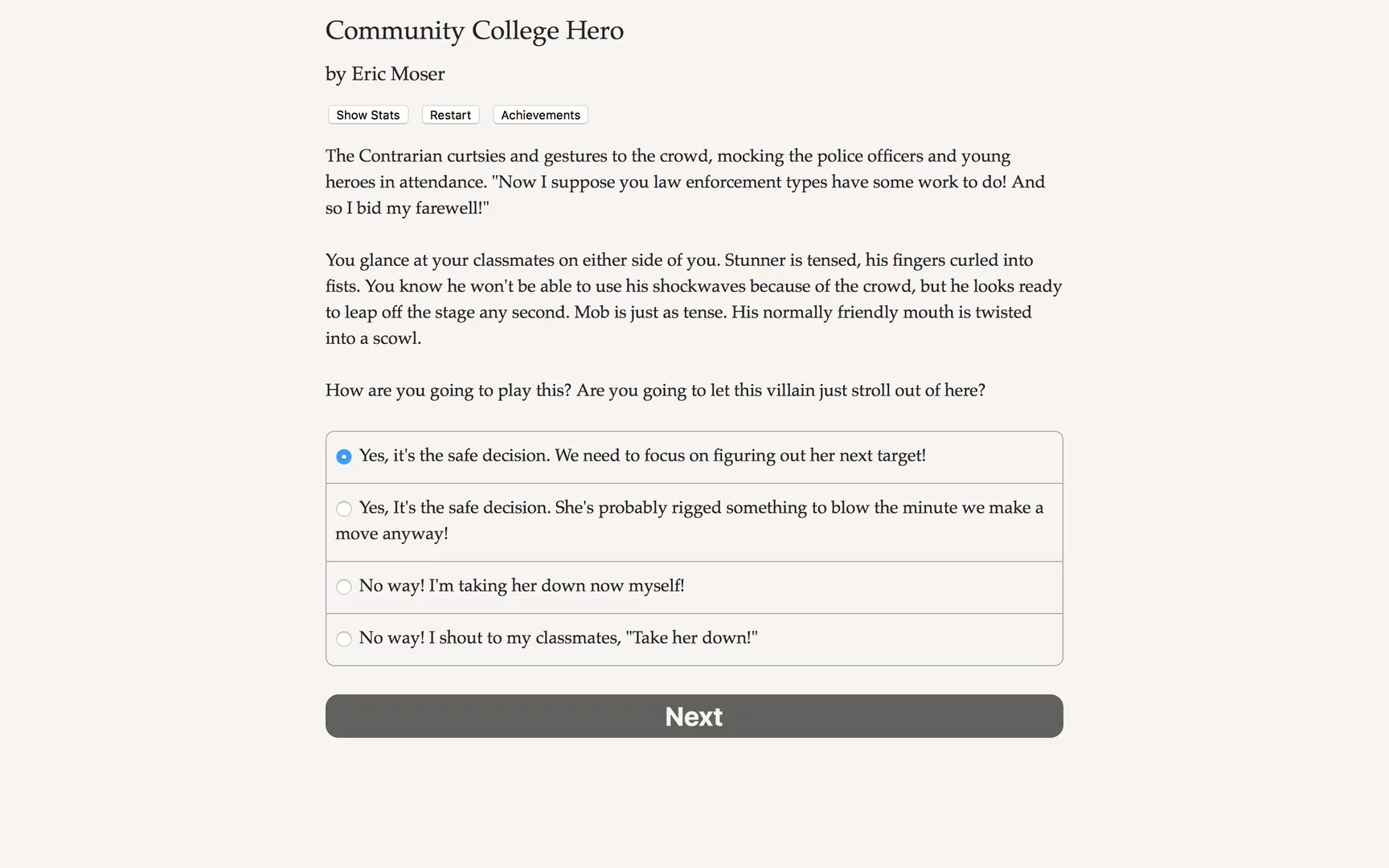 Изображение игры: Community College Hero: Trial by Fire