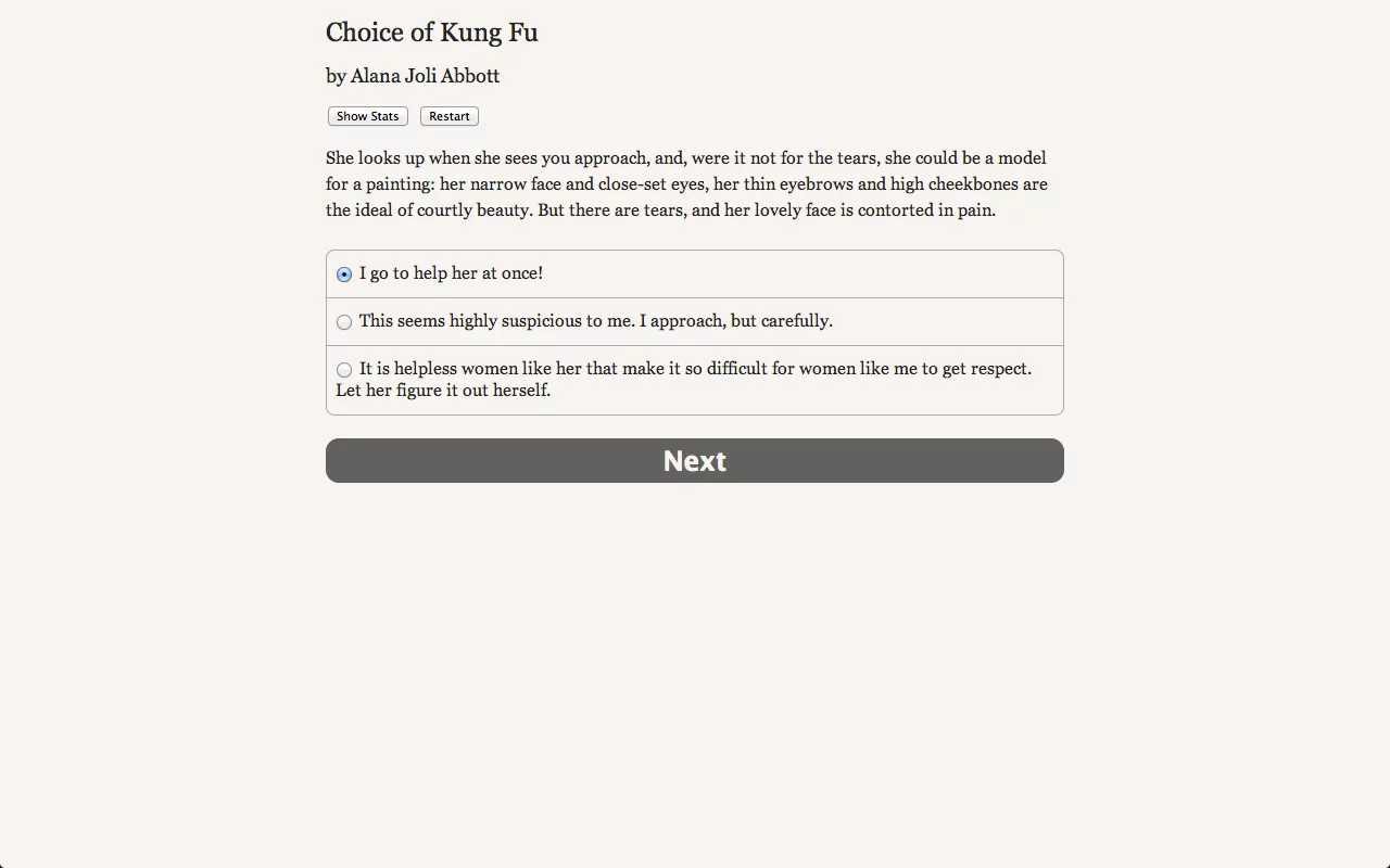 Изображение игры: Choice of Kung Fu