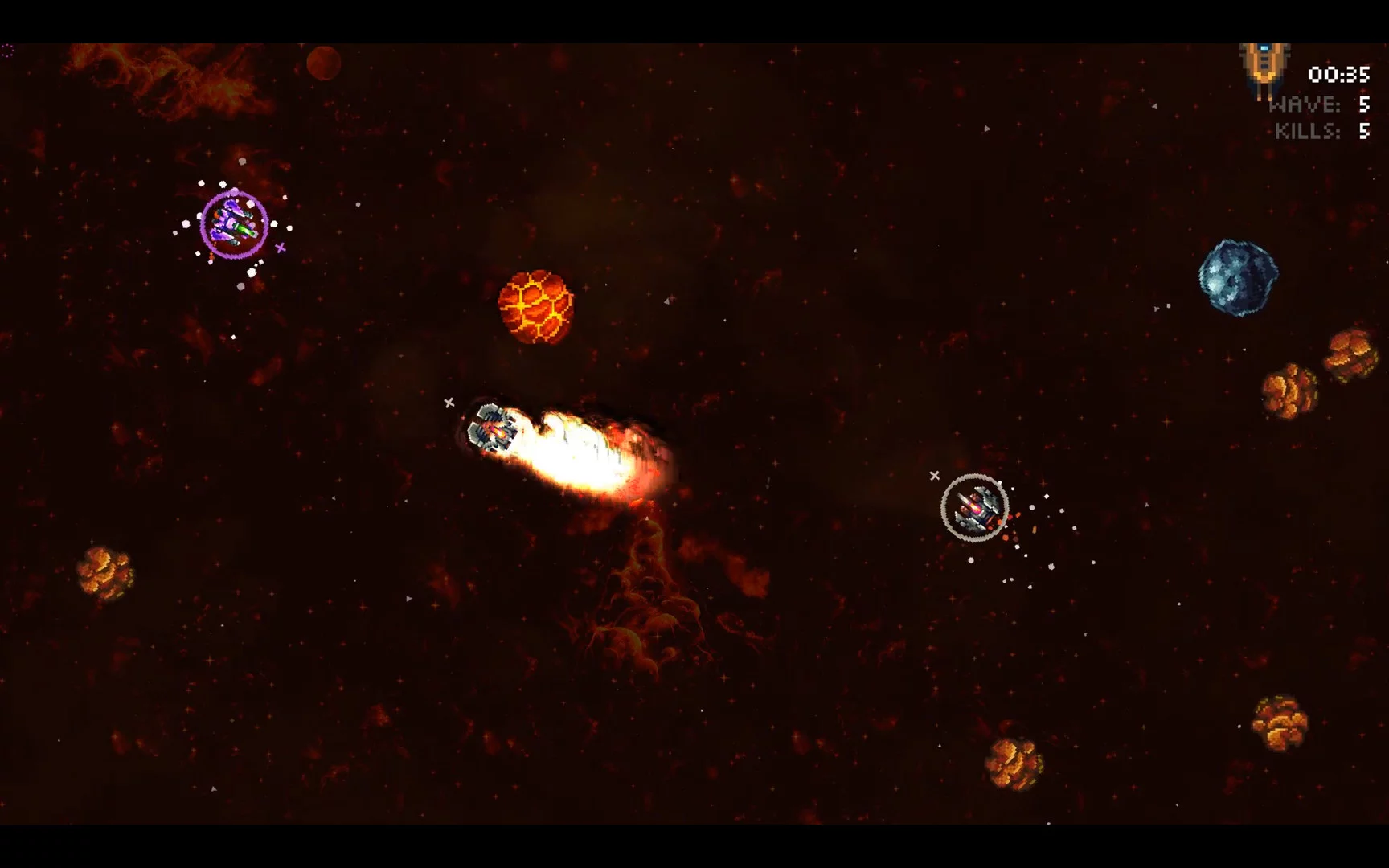 Изображение игры: Astervoid 2000