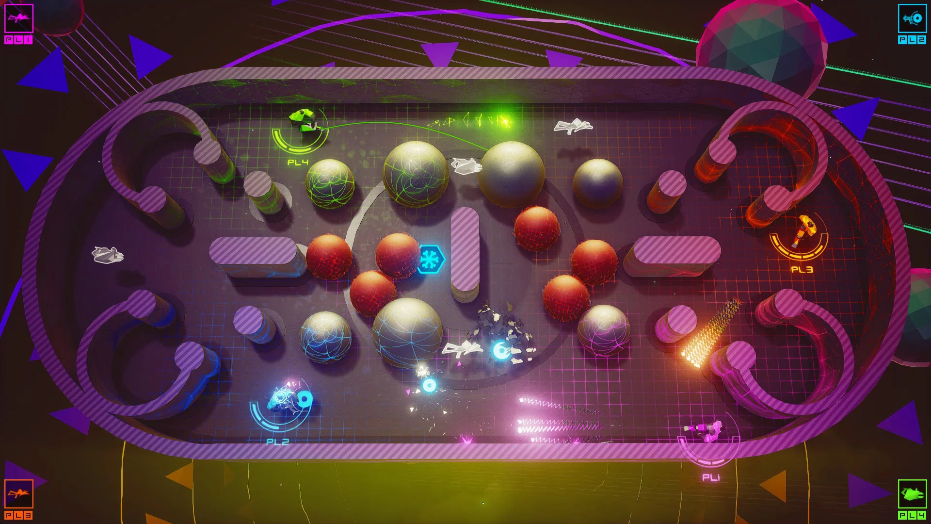 Изображение игры: Fragmental