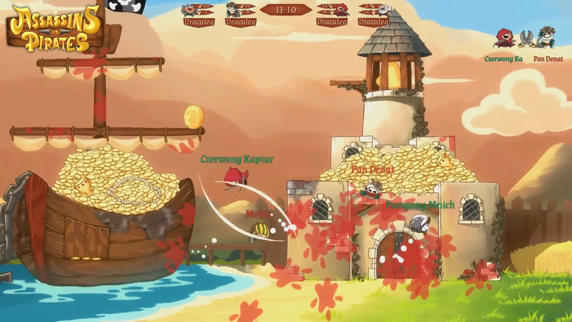 Изображение игры: Assassins vs Pirates