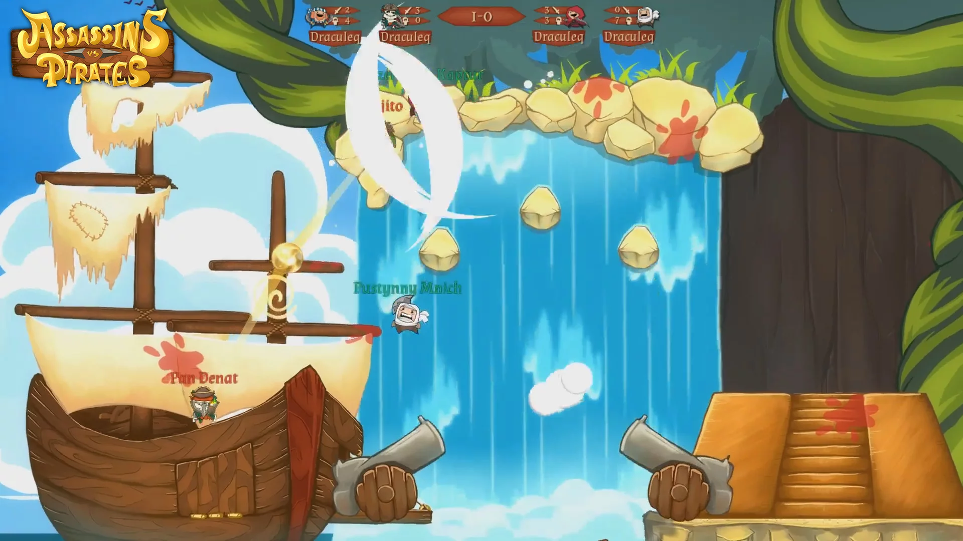 Изображение игры: Assassins vs Pirates