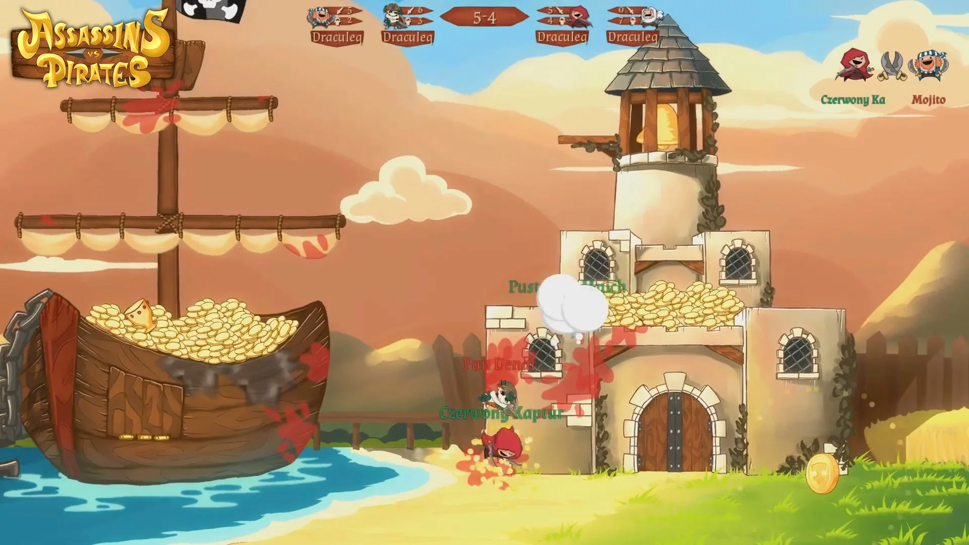Изображение игры: Assassins vs Pirates
