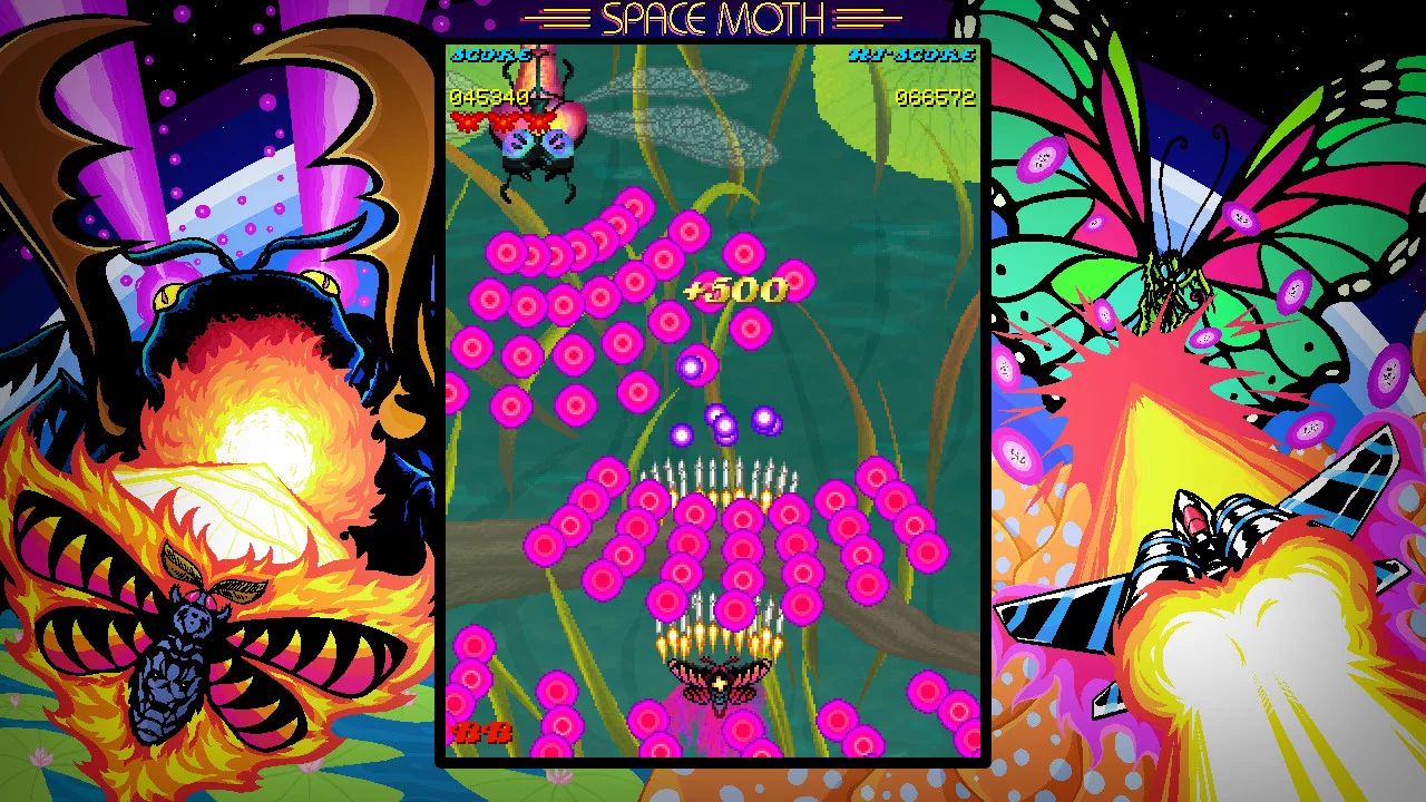 Изображение игры: Space Moth DX