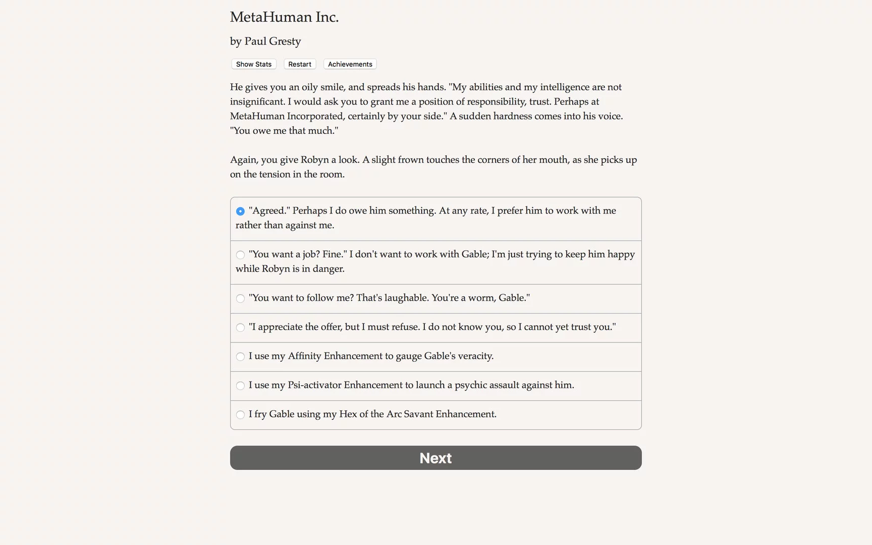 Изображение игры: MetaHuman Inc.