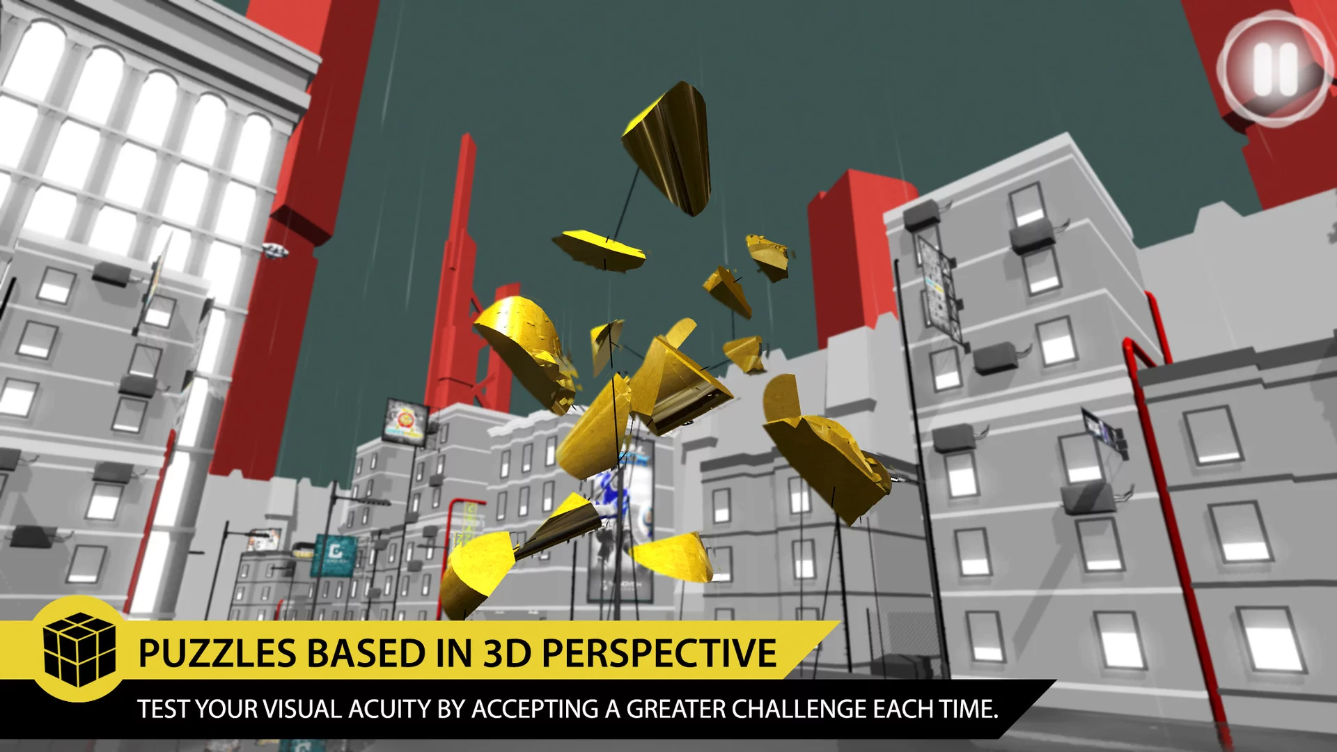 Изображение игры: PERFECT ANGLE: The puzzle game based on optical illusions