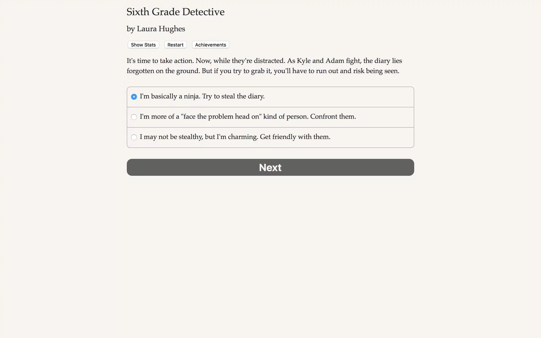 Изображение игры: Sixth Grade Detective