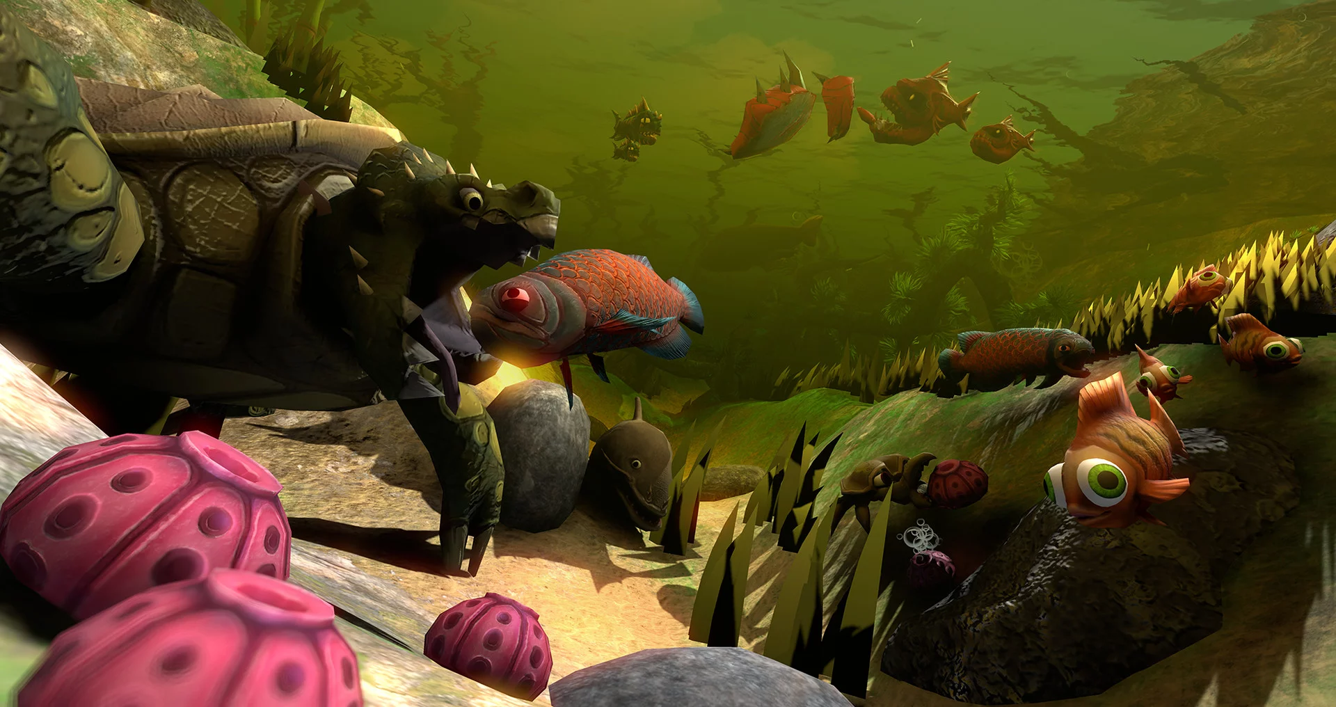 Изображение игры: Feed and Grow: Fish