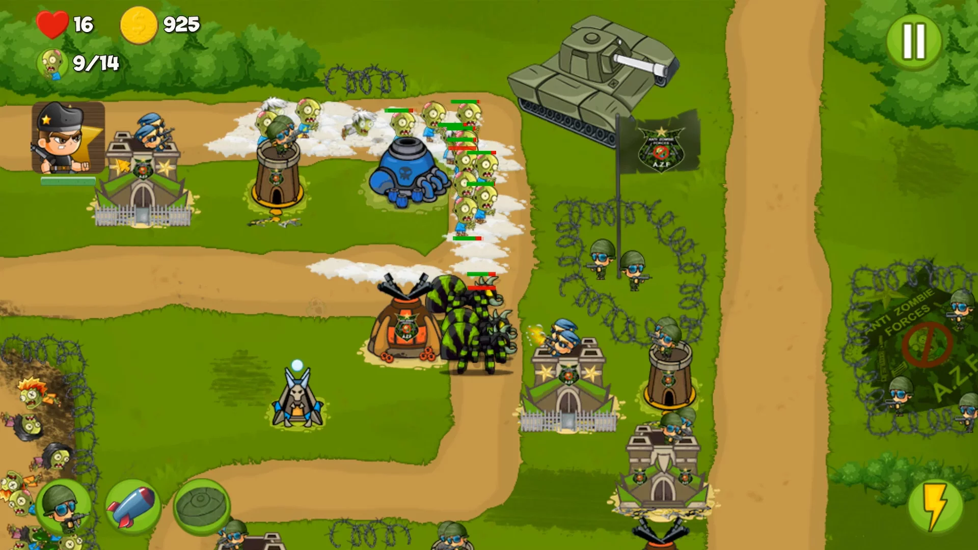 Изображение игры: Zombie Wars: Invasion