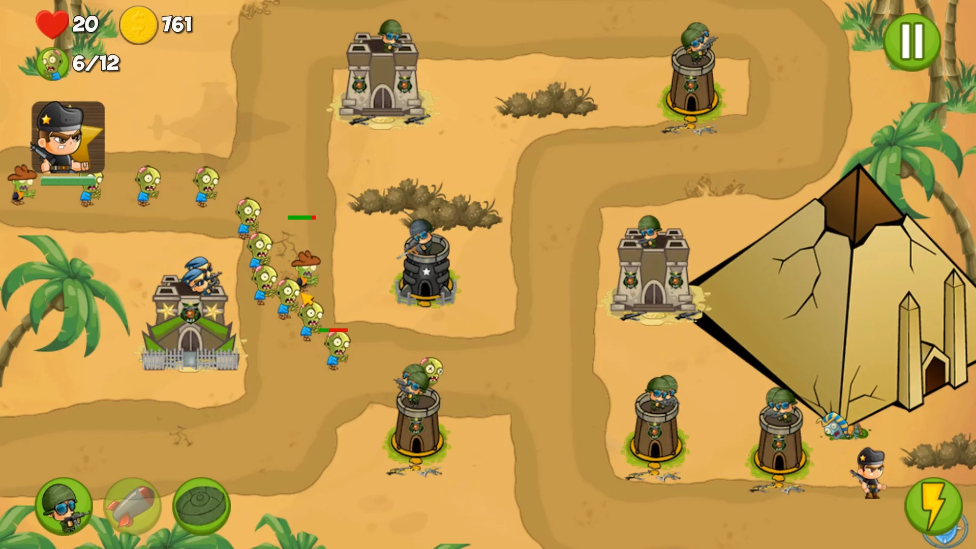 Изображение игры: Zombie Wars: Invasion