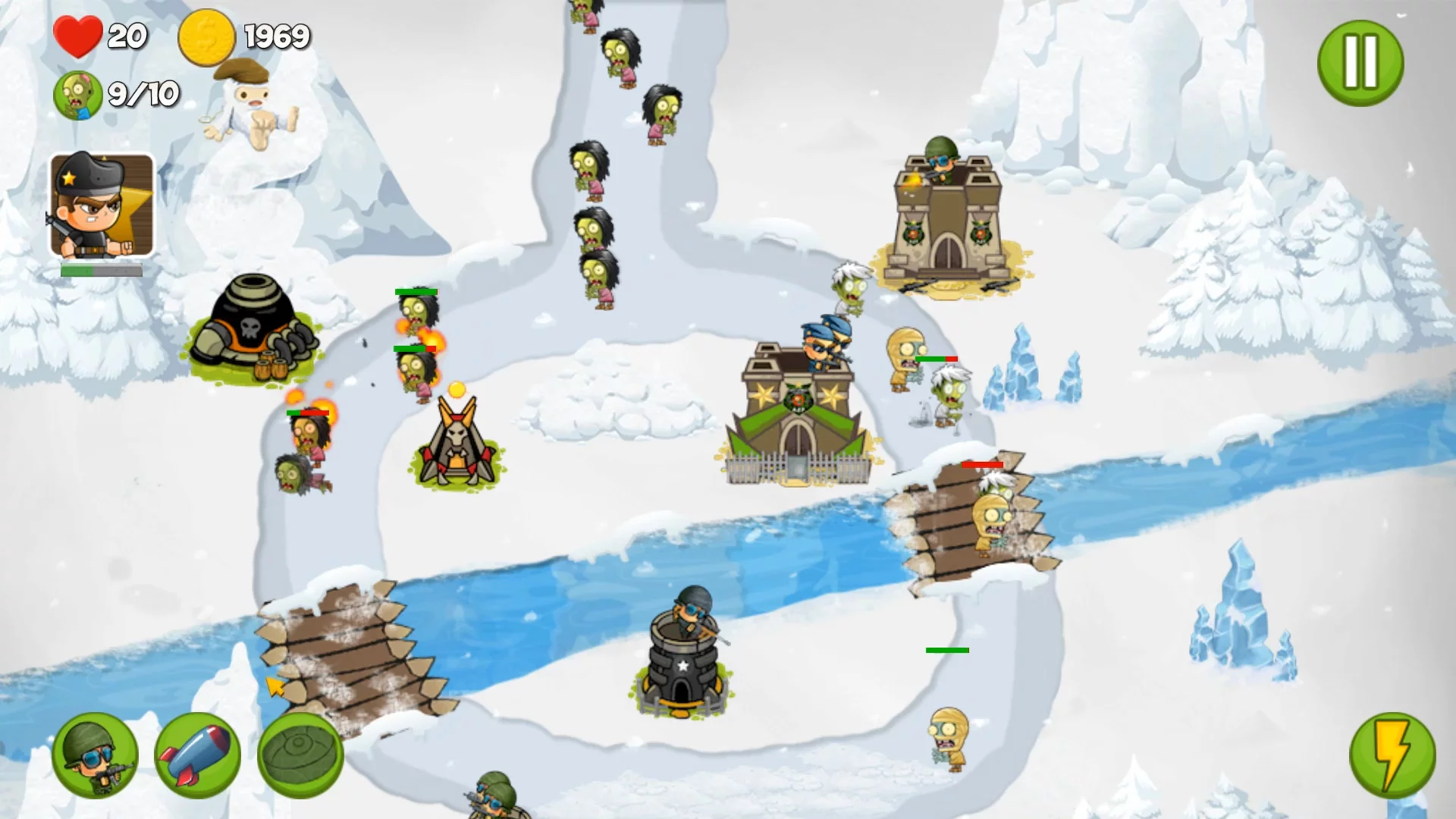 Изображение игры: Zombie Wars: Invasion