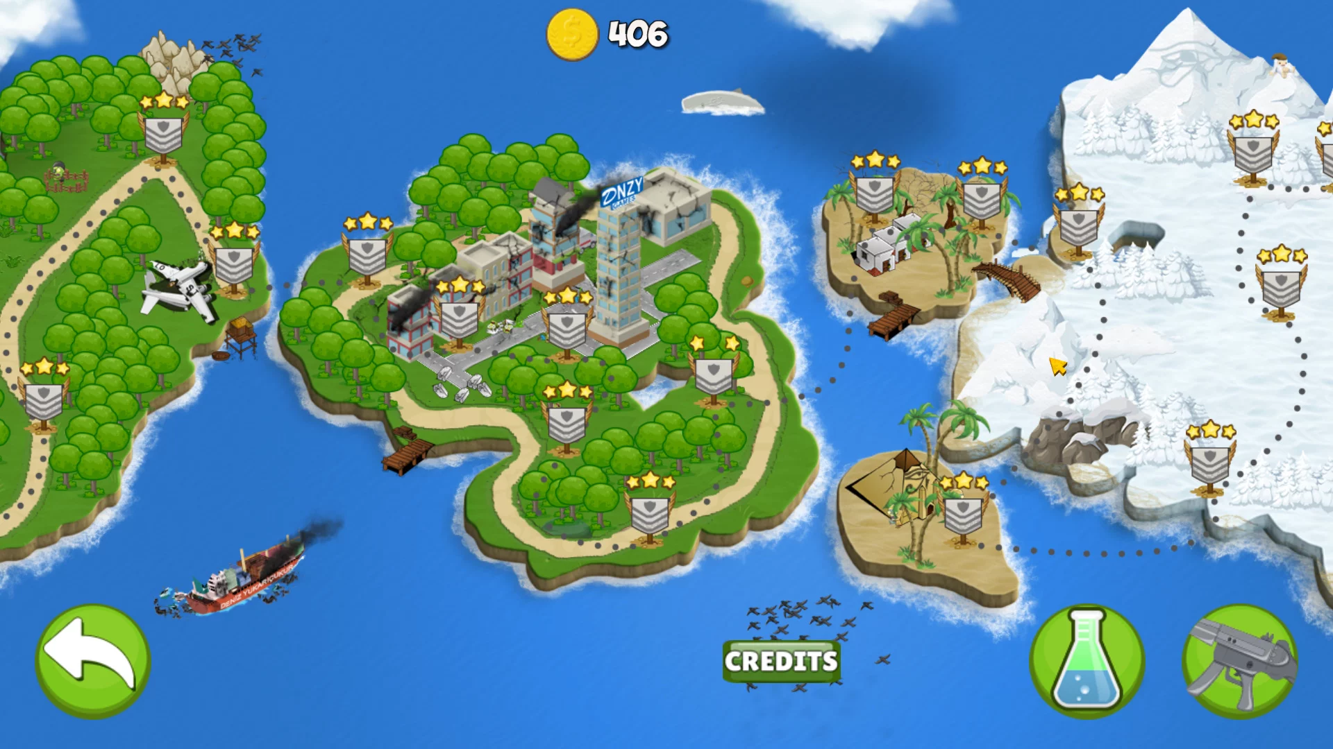 Изображение игры: Zombie Wars: Invasion