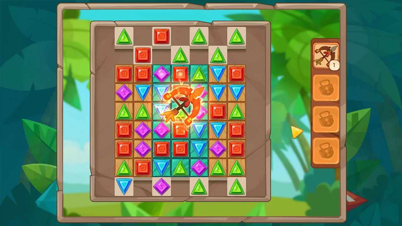 Изображение игры: Gems of the Aztecs