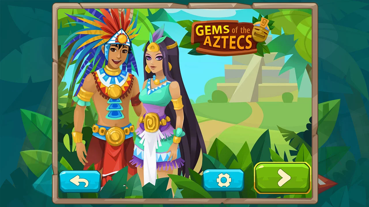 Изображение игры: Gems of the Aztecs