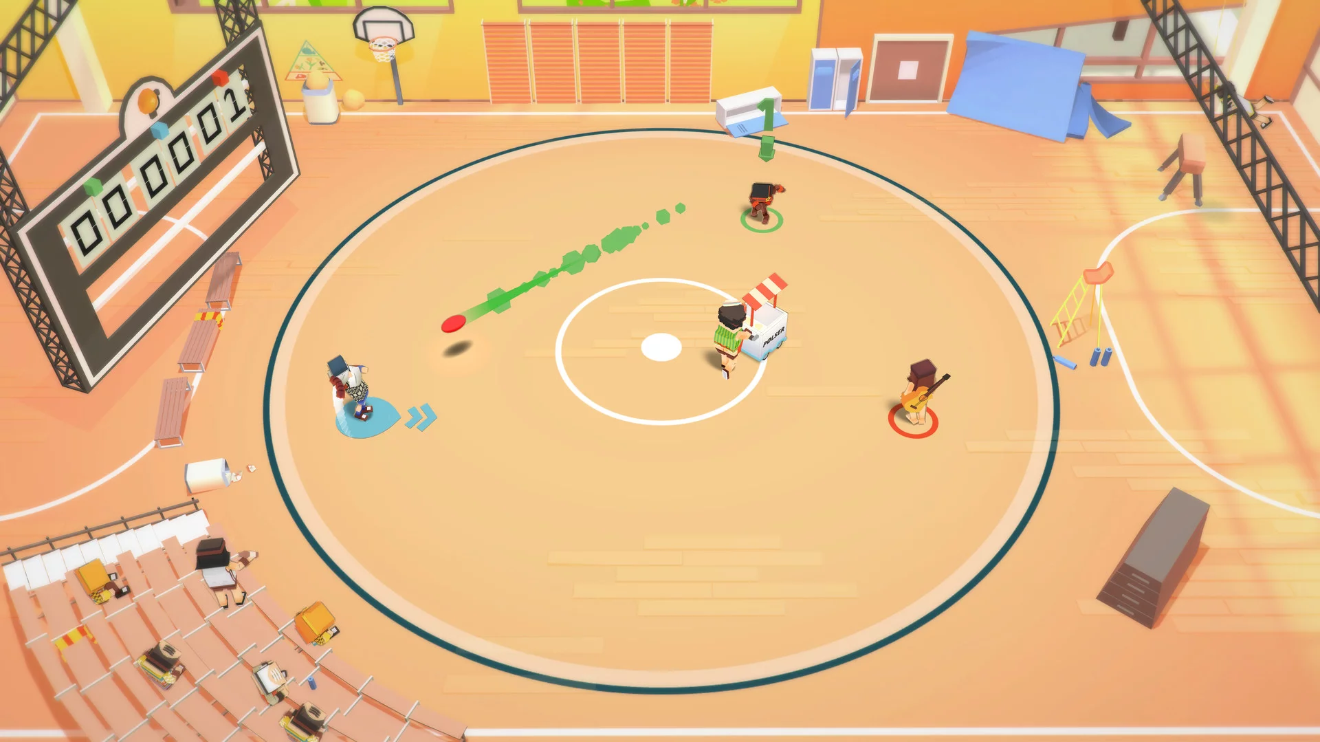 Изображение игры: Stikbold! A Dodgeball Adventure