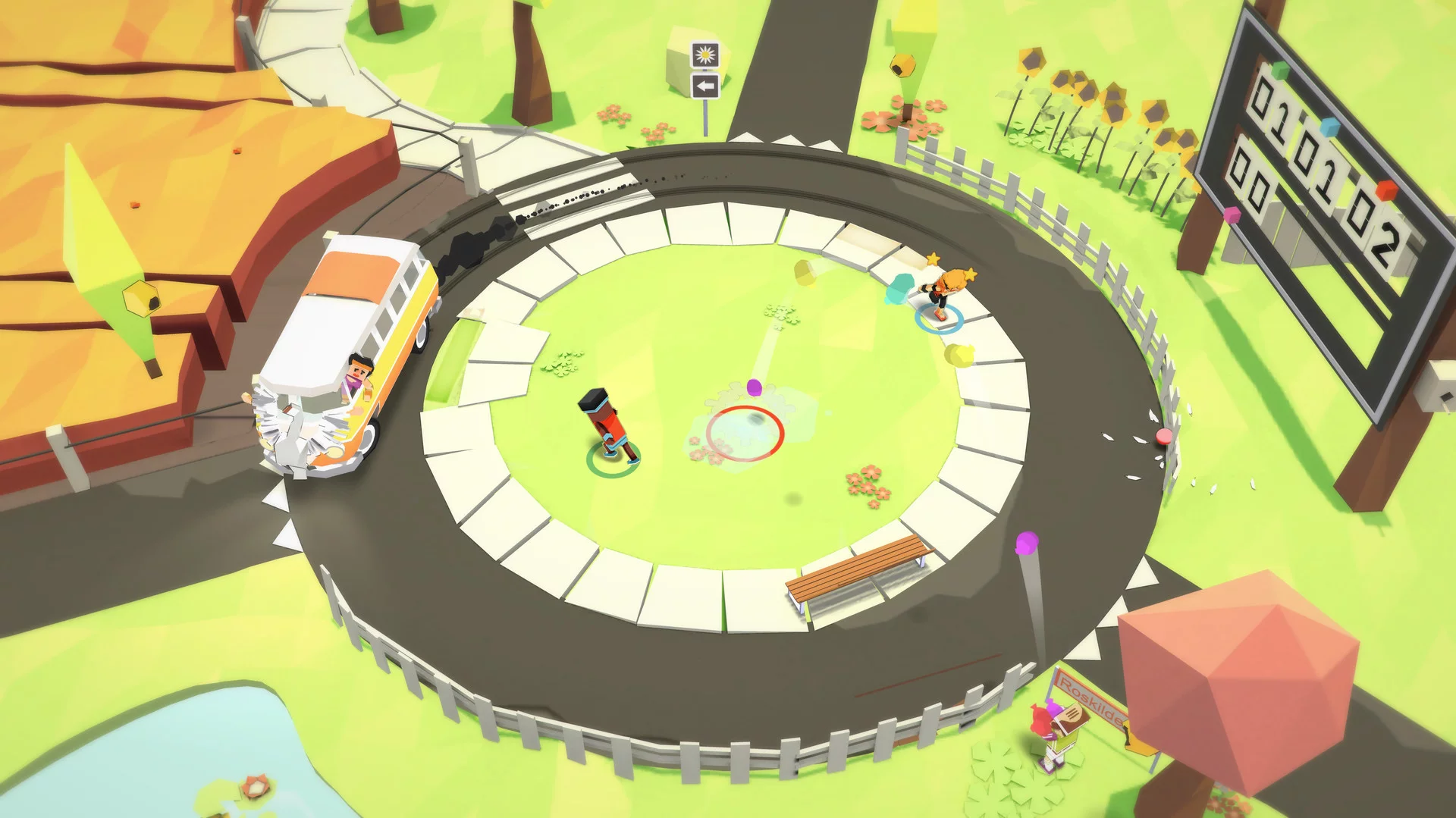 Изображение игры: Stikbold! A Dodgeball Adventure