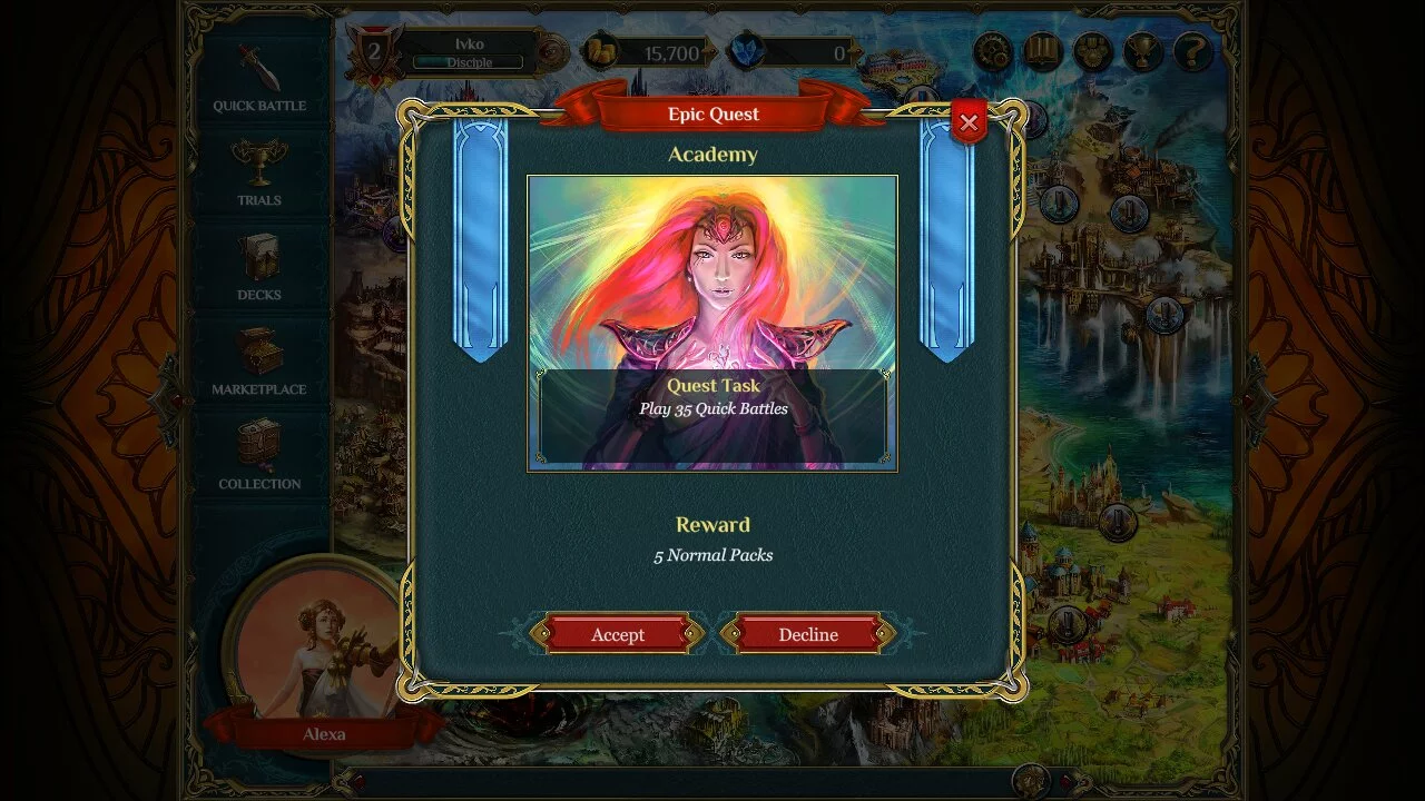 Изображение игры: Spellweaver