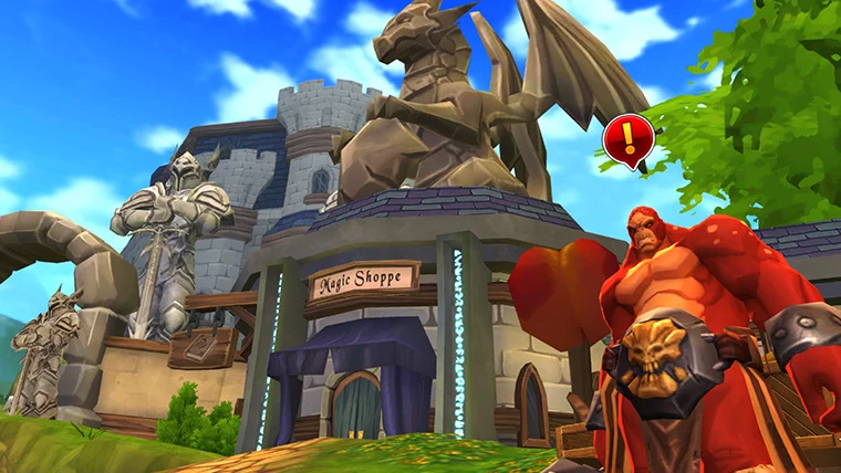 Изображение игры: AdventureQuest 3D
