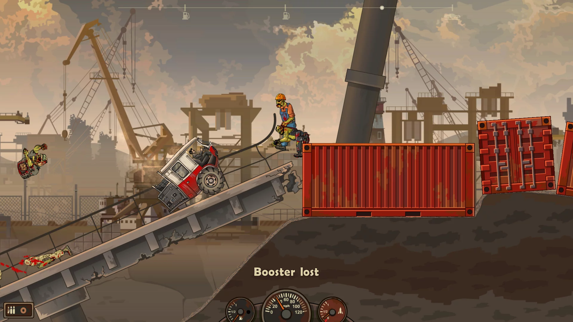 Изображение игры: Earn to Die 2