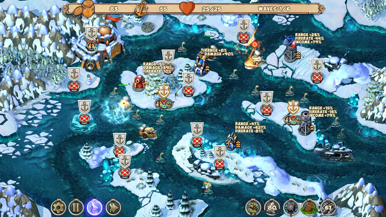 Изображение игры: Iron Sea Defenders