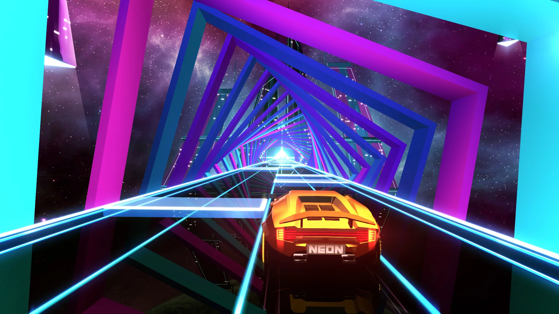 Изображение игры: Neon Drive