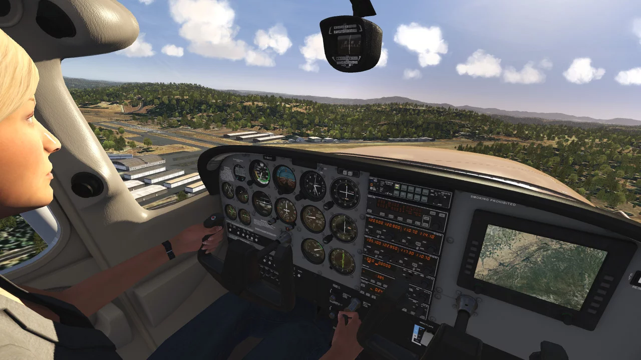 Изображение игры: Aerofly FS 2 Flight Simulator