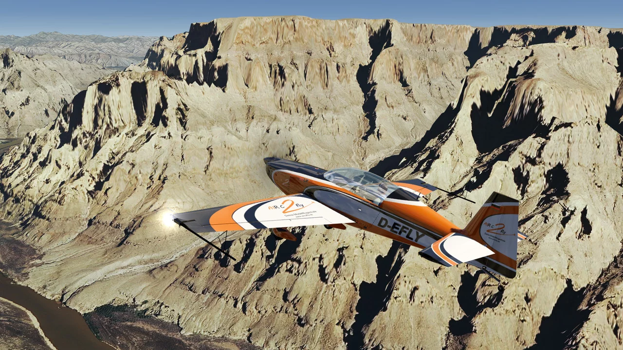 Изображение игры: Aerofly FS 2 Flight Simulator