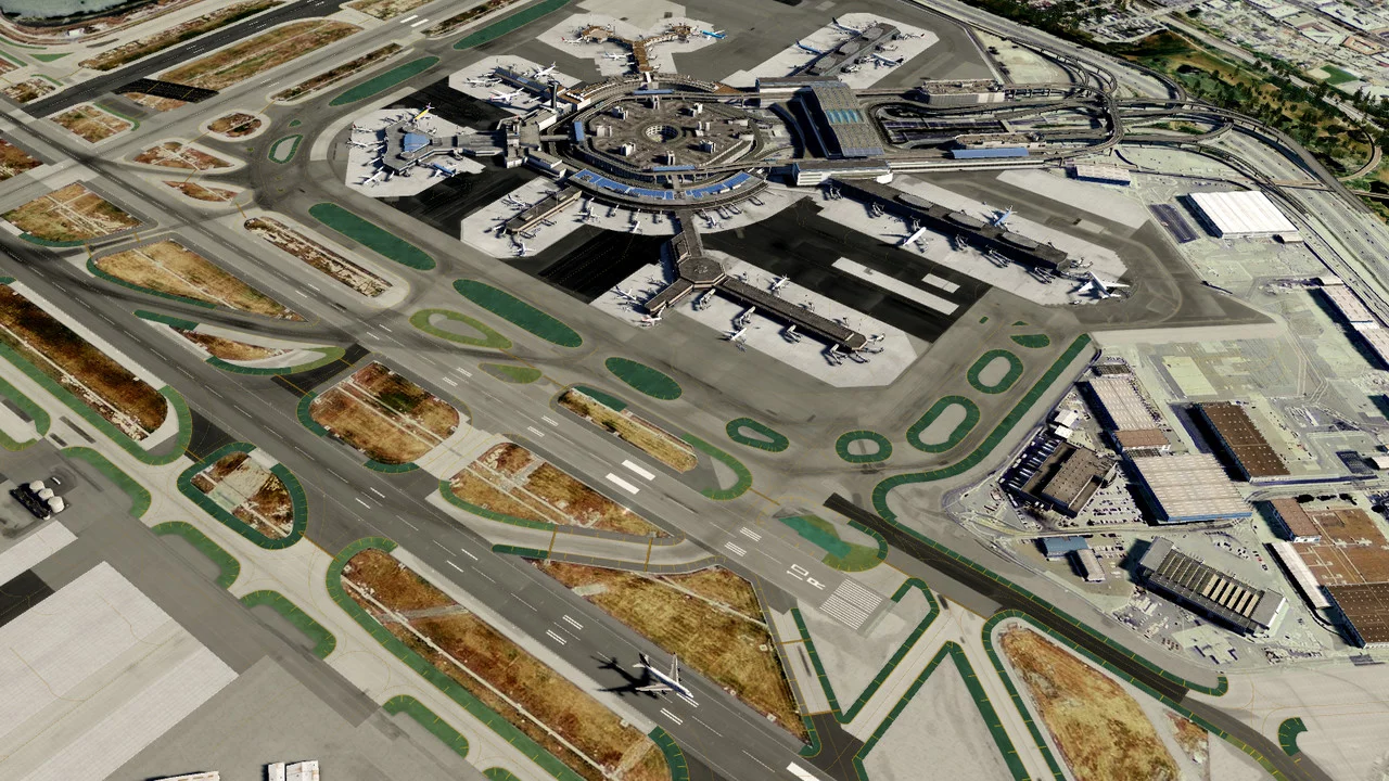 Изображение игры: Aerofly FS 2 Flight Simulator