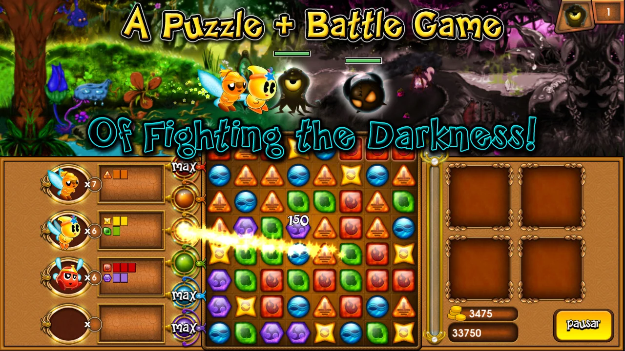 Изображение игры: Fairies vs. Darklings: Arcane Edition