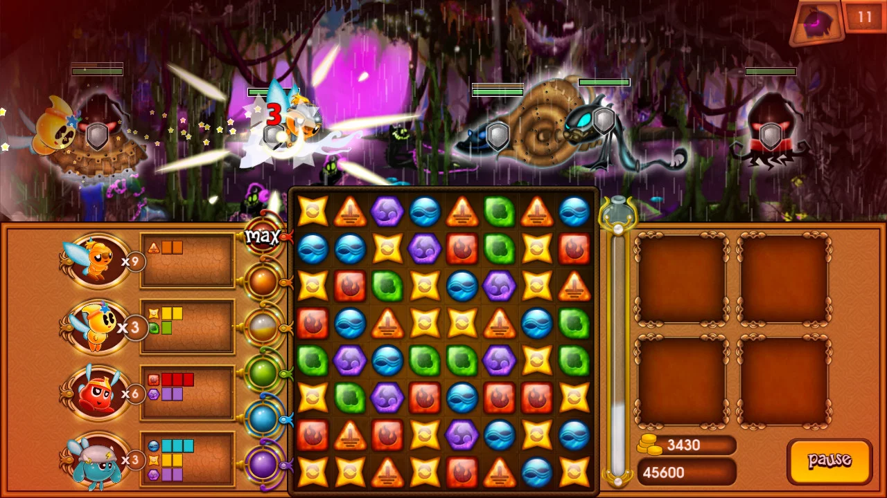 Изображение игры: Fairies vs. Darklings: Arcane Edition