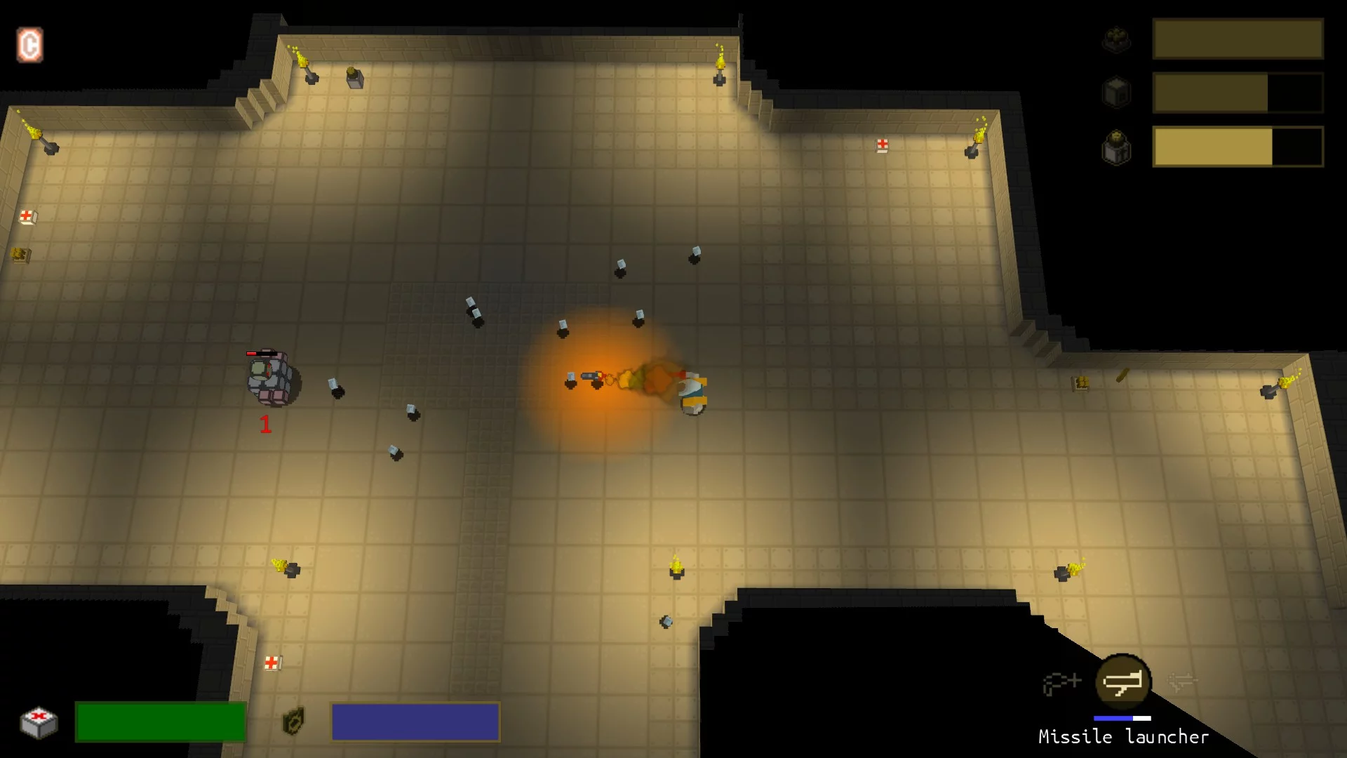 Изображение игры: Alien Blitz