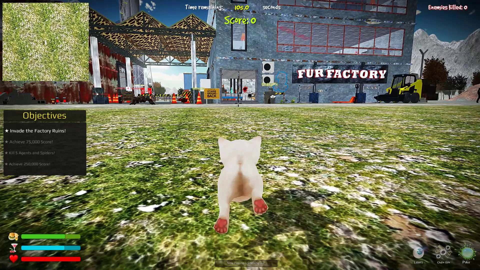 Изображение игры: Kitten Rampage