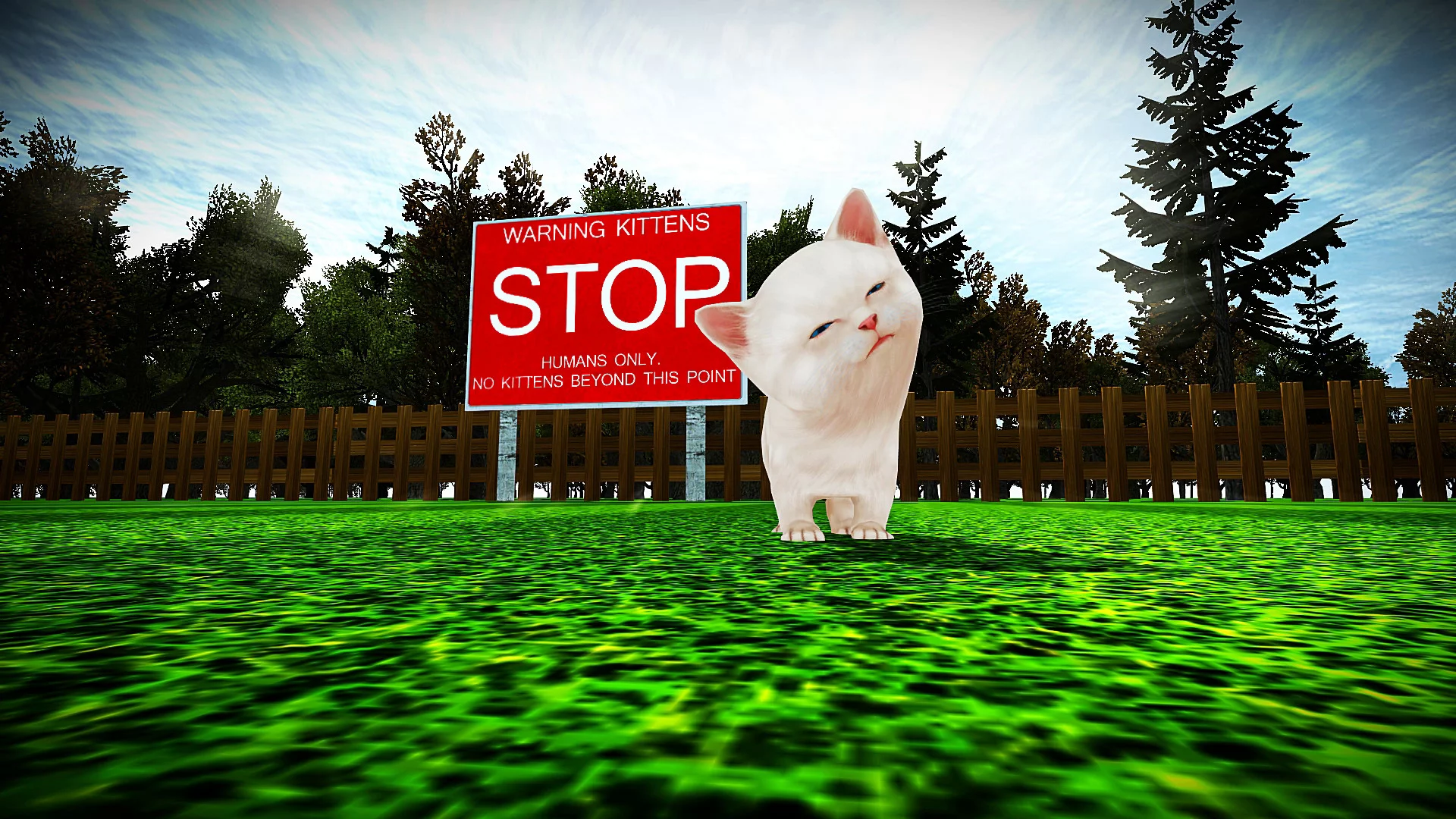 Изображение игры: Kitten Rampage