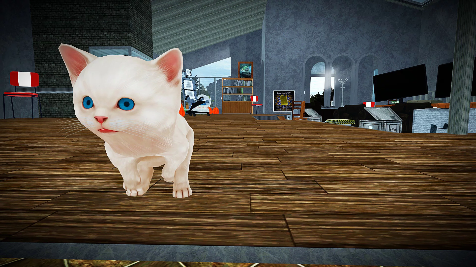 Изображение игры: Kitten Rampage