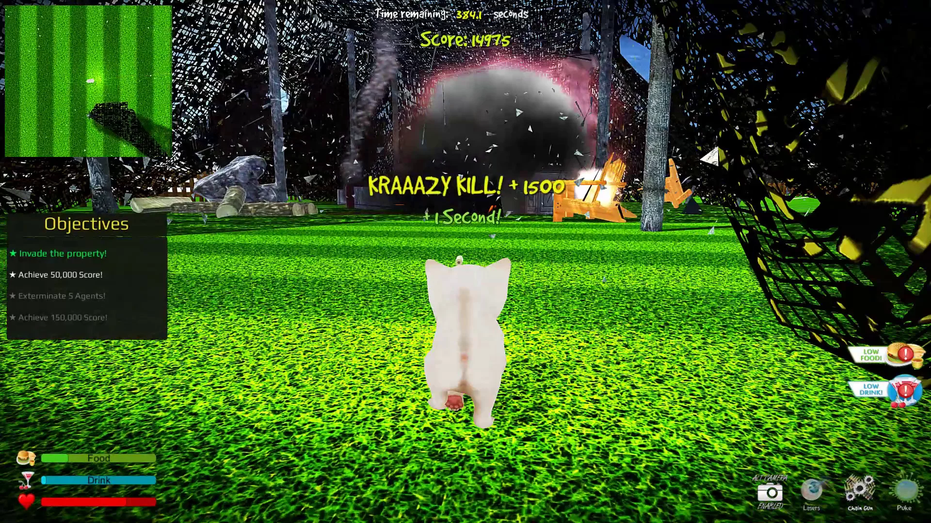 Изображение игры: Kitten Rampage
