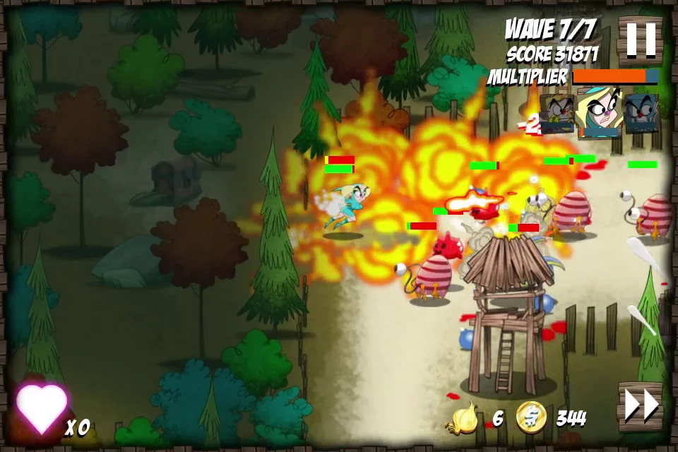 Изображение игры: Onion Force